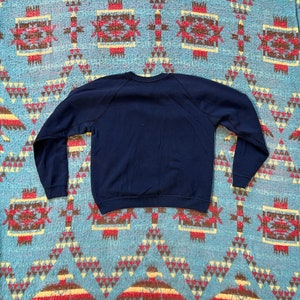 Vintage 1980s Athletic Raglan Crewneck Sweatshirt