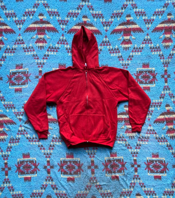 Vintage Heavy Athletic Hooded Sweatshirt