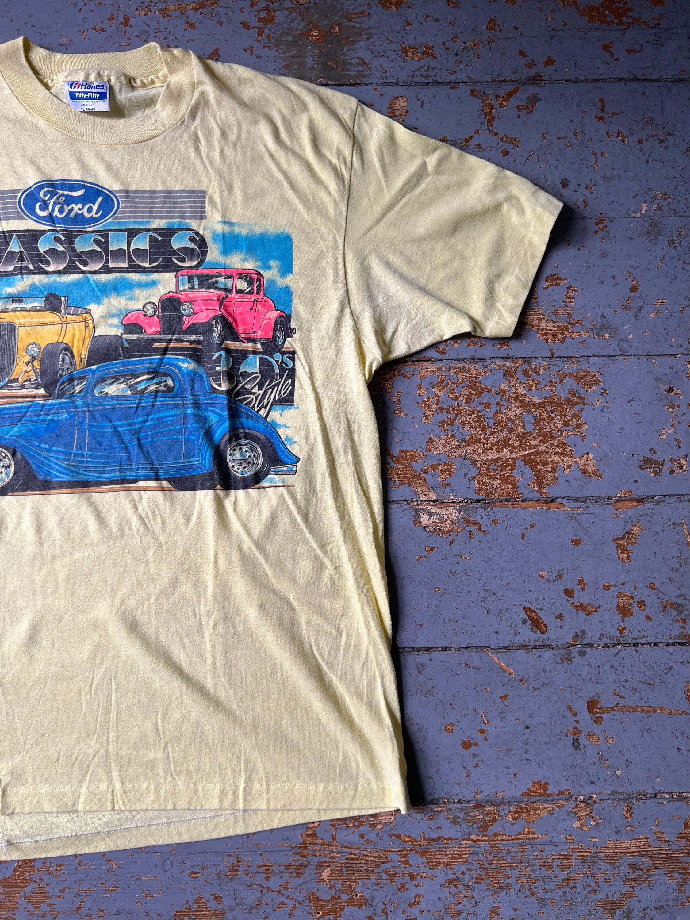 Vintage 1980s Ford Classics Graphic Shirt - Etsy