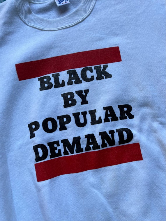 Vintage Deadstock 90s ‘Black By Popular Demand’ S… - image 4