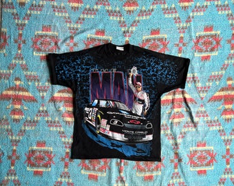 Vintage 90s AOP Dale Earnhardt ‘The Man’ Chase T Shirt