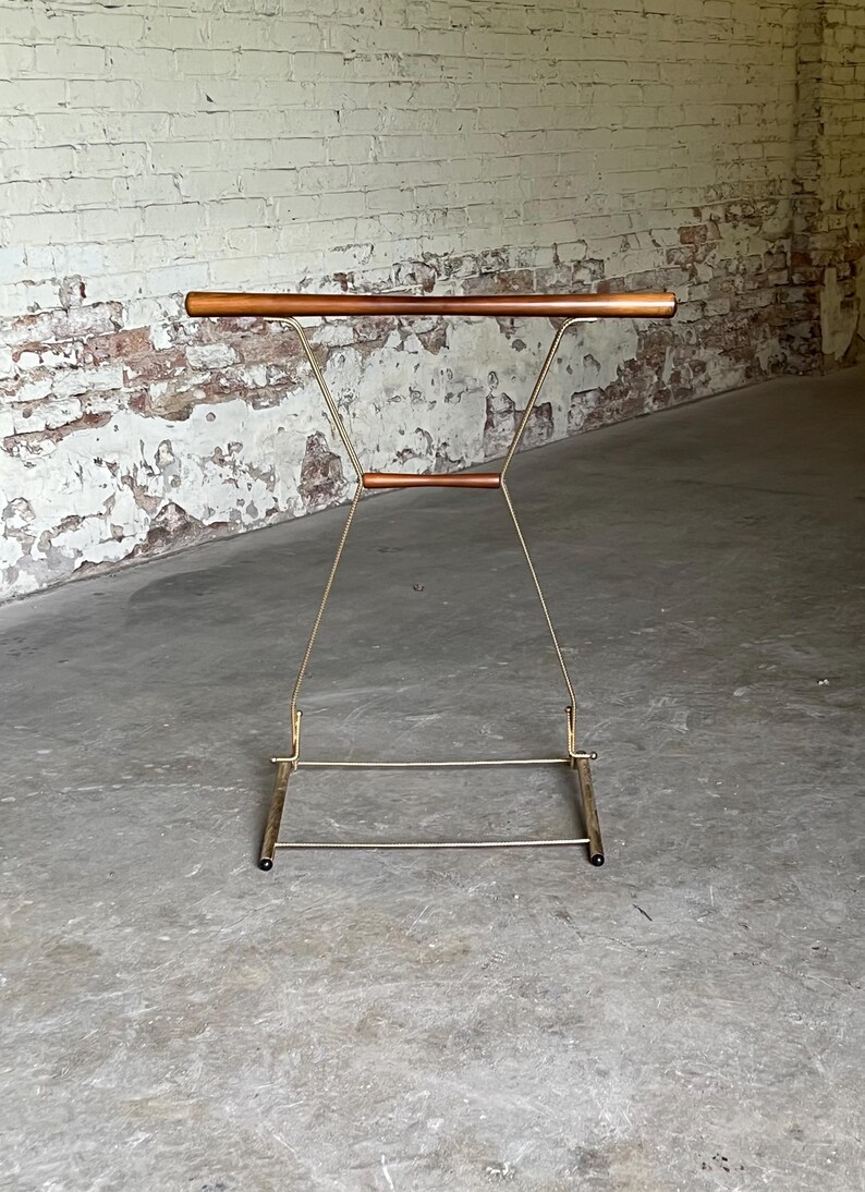Cloths Rack Mcm Vintage MCM Coat and Luggage Rack - Etsy