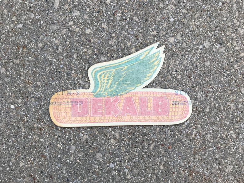 Vintage NOS Dekalb Seed Bumper Sticker