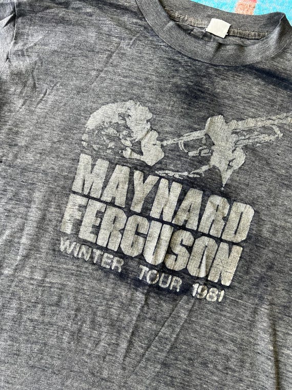 1981 Maynard Ferguson Concert Tour T Shirt - Gem
