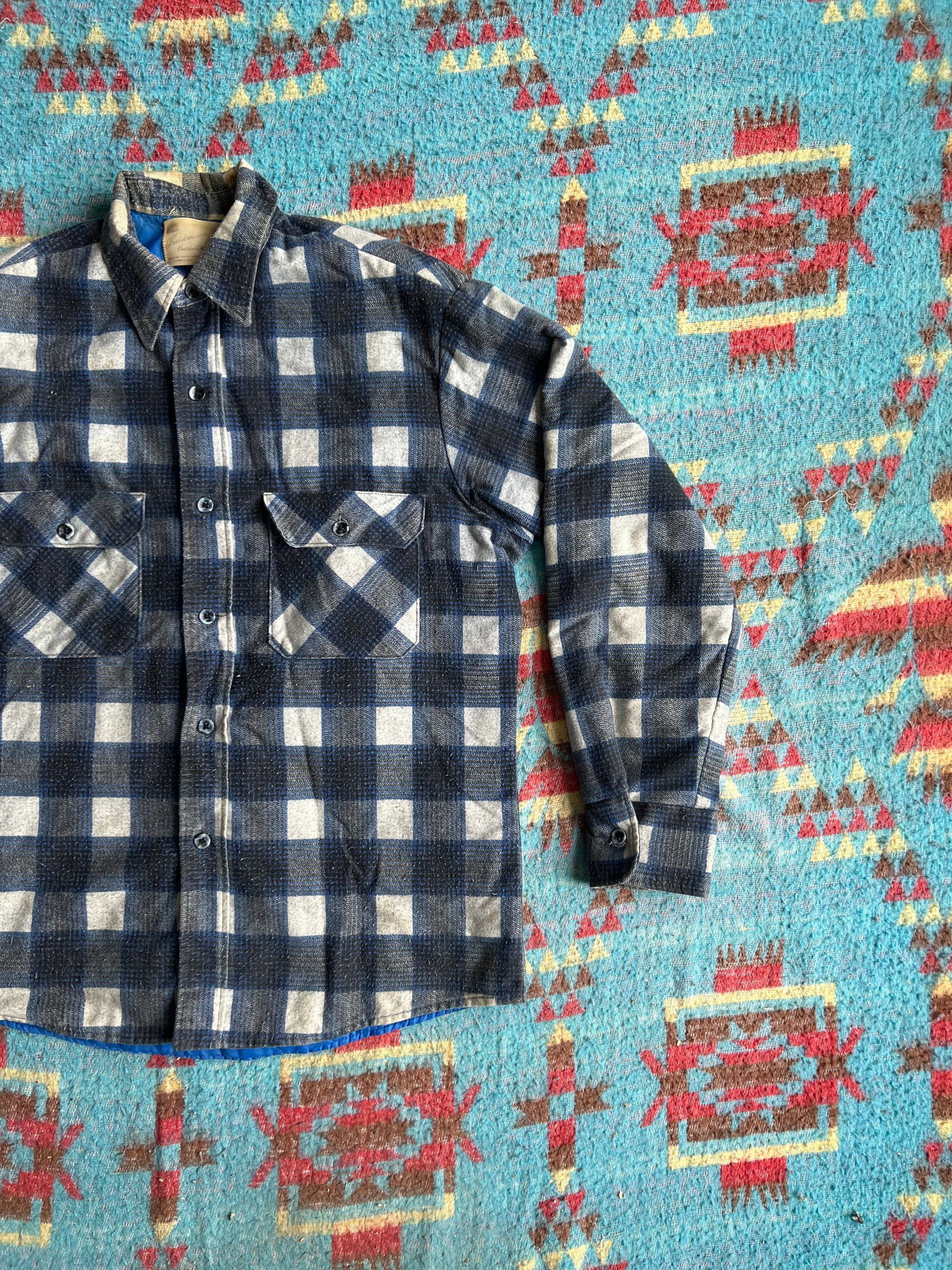 Vintage 70s Sears Fieldmaster Plaid Shirt - Etsy