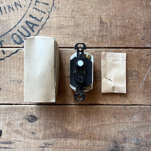 NOS Arrow Double Push Button Pearl Switch