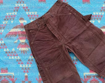 Vintage 1960s Madewell Doublefront Jeans 32x26