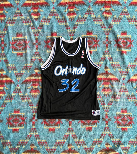 Vintage Orlando Magic Shaquille O'Neal #32 Champion Jersey