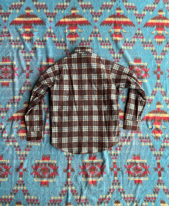 Vintage 70s Penney’s Plaid Flannel Shirt - image 5