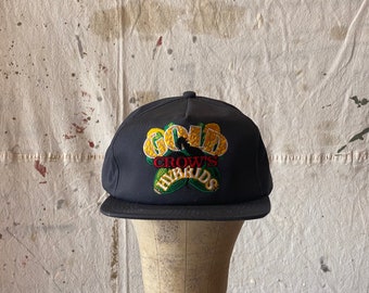 Vintage Gold Crows Hybrids K-Products Snap Back Hat