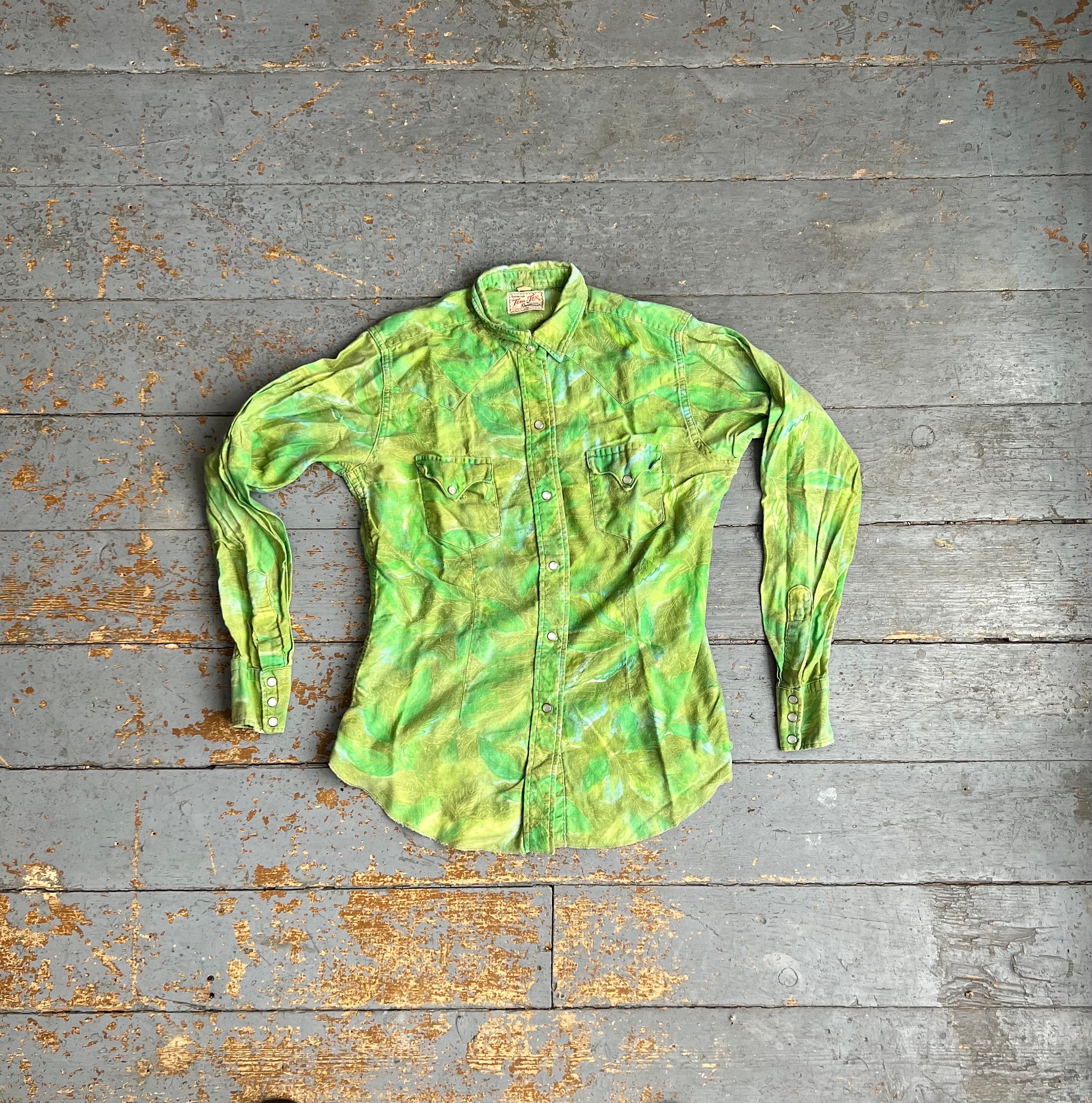 ▪60’s【TEM TEX】VINTAGE SHIRT Vintage 1960s Tem-tex Western Button up Shirt - Etsy