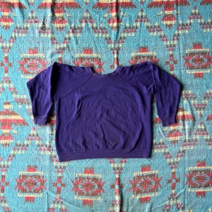 Vintage 1980s West Athletic Raglan Crewneck Sweatshirt