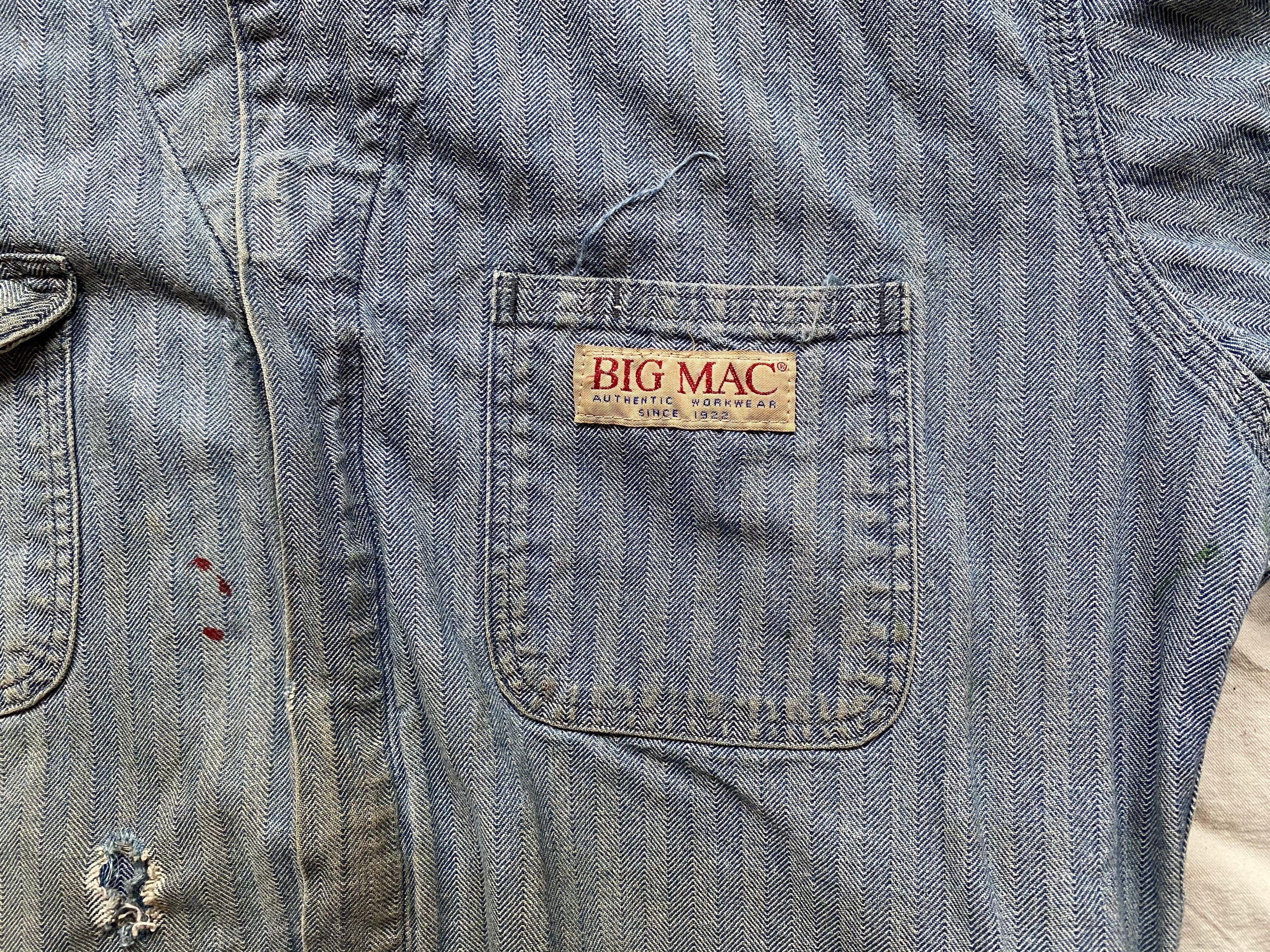 Vintage 70s Penneys Big Mac HBT Shop Coveralls - Etsy