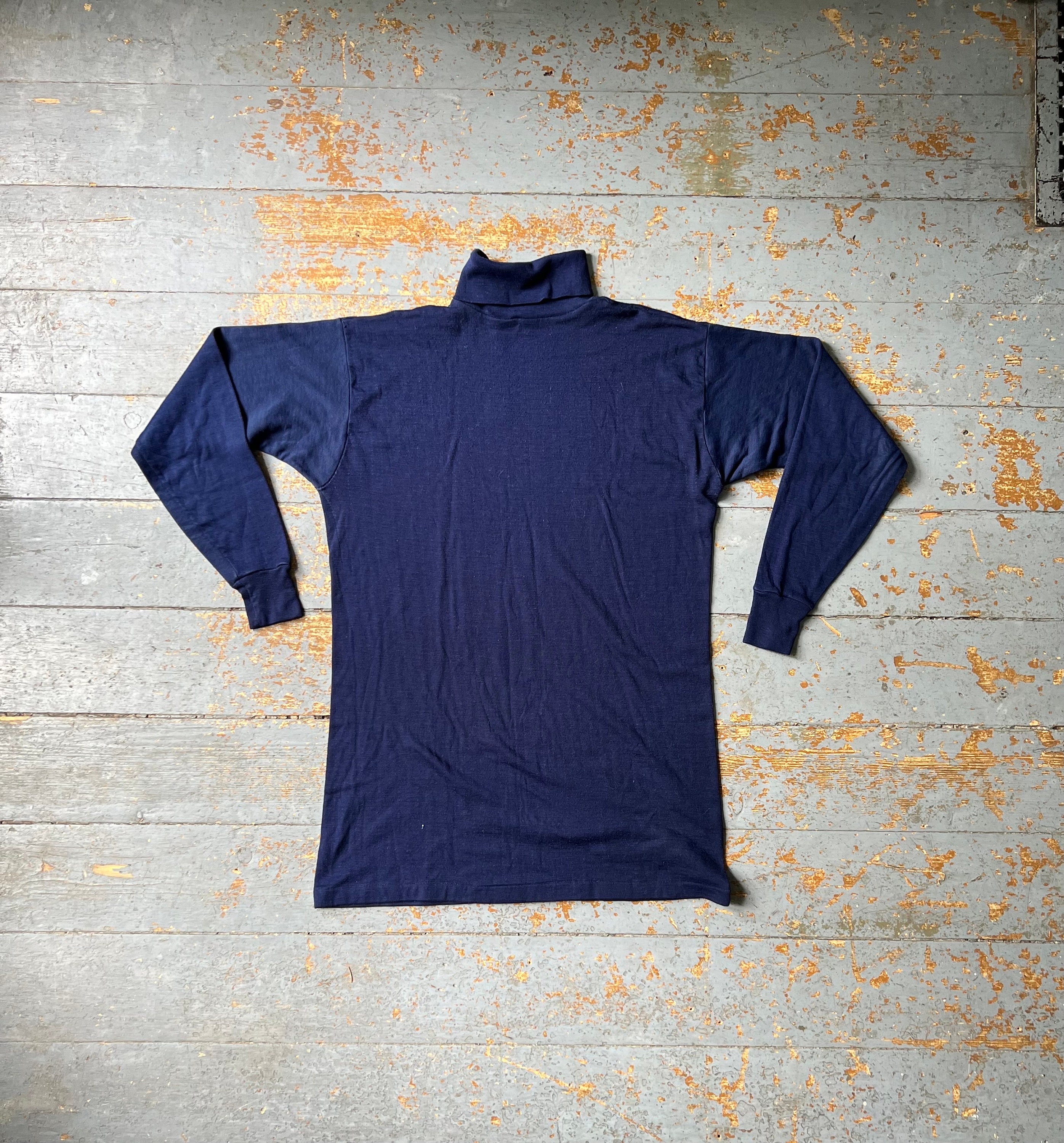Vintage 70s Sears Winterskins Turtleneck Shirt