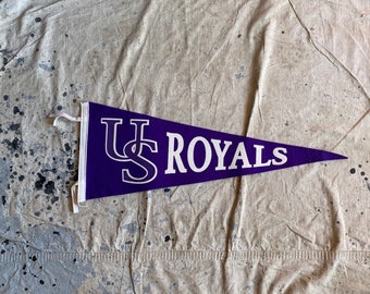 Vintage US Royals Felt Pennant