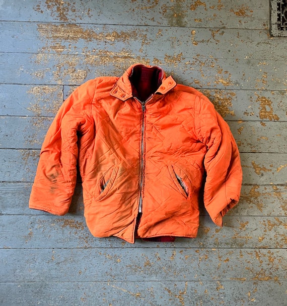 70's reversible hunting jacket ビンテージma-1 70's reversible hunting jacket ビンテージma-1