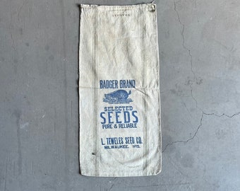 Badger Milwaukee Seed Seamless Sack Farmhouse Textile