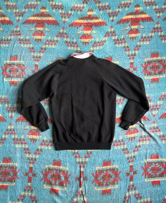 Vintage 1980s Pins Collared G. Johnson Sweatshirt - image 6