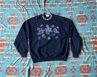 トップス Artisuns SUNSCHEIN DESIGNS 90s USA sweat VTG 90s Women's Artisans Sunschein Designs Sweatshirt Winterscape