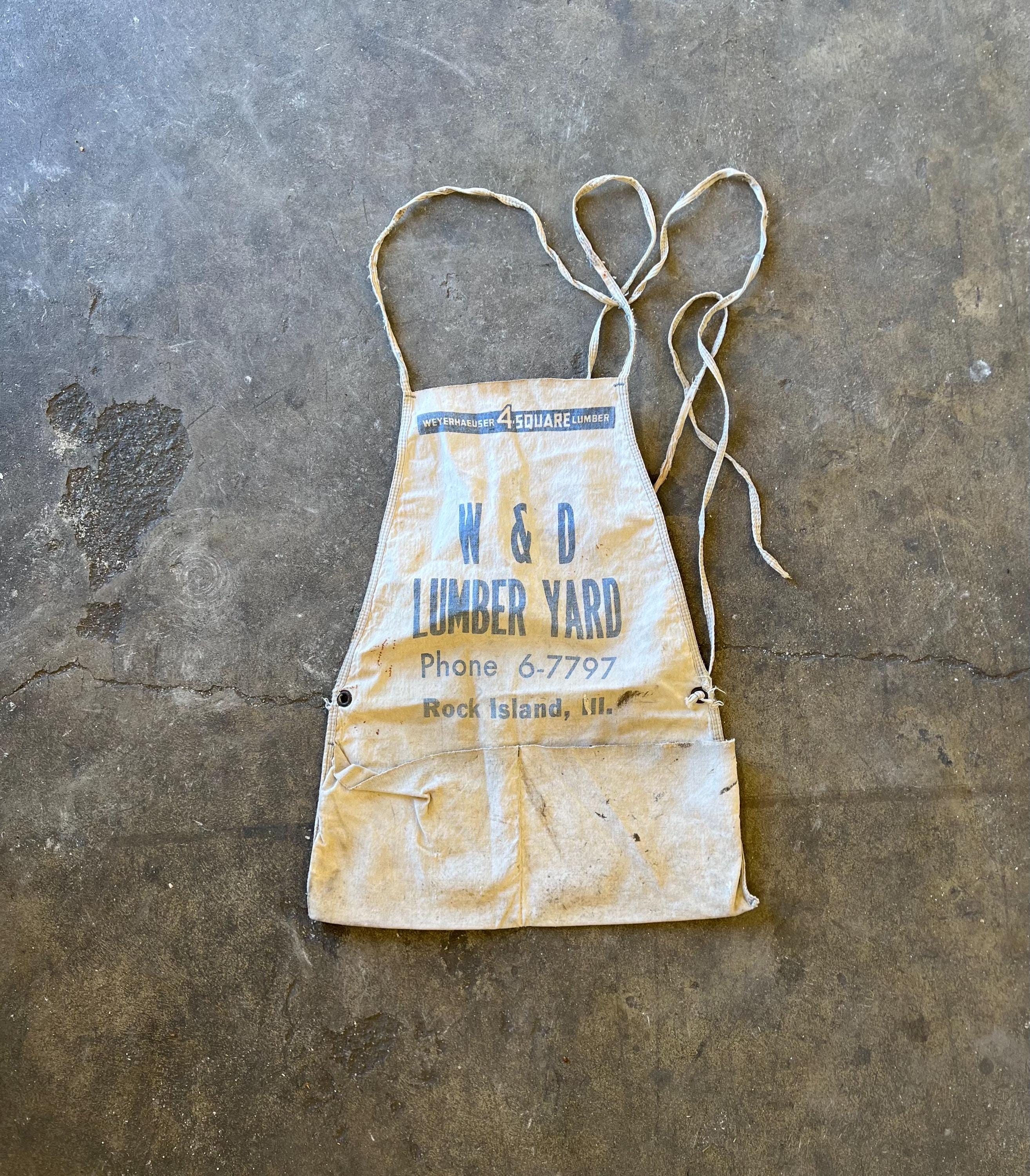 Vintage Lumber Apron - Etsy
