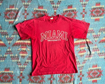 Vintage 90s Miami University Collegiate T-Shirt