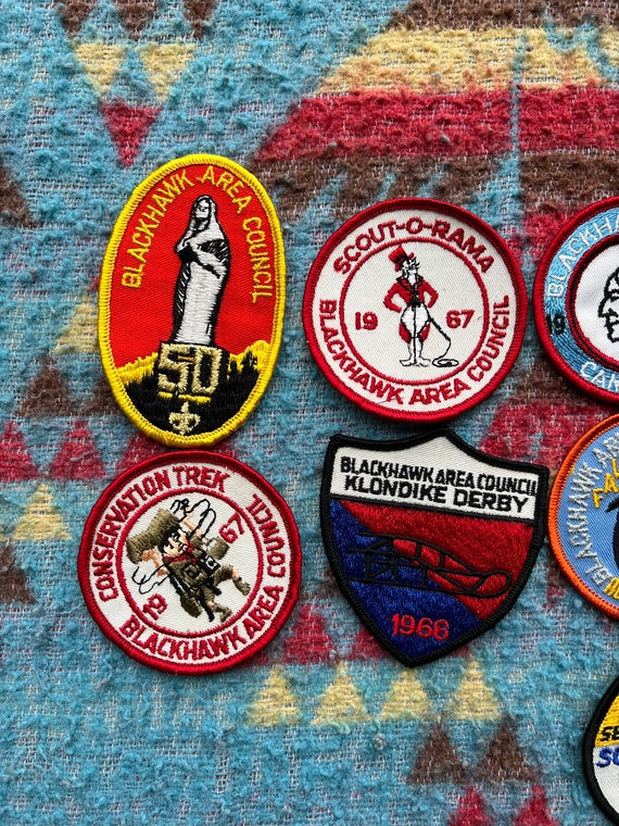 20 Vintage Blackhawk Area Council Boy Scout Patch… - image 6