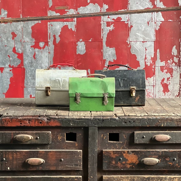 Vintage Lunch Pail Etsy