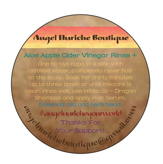 Apple Cider Vinegar Rinse Onion Avocado Baking Soda Hair Etsy
