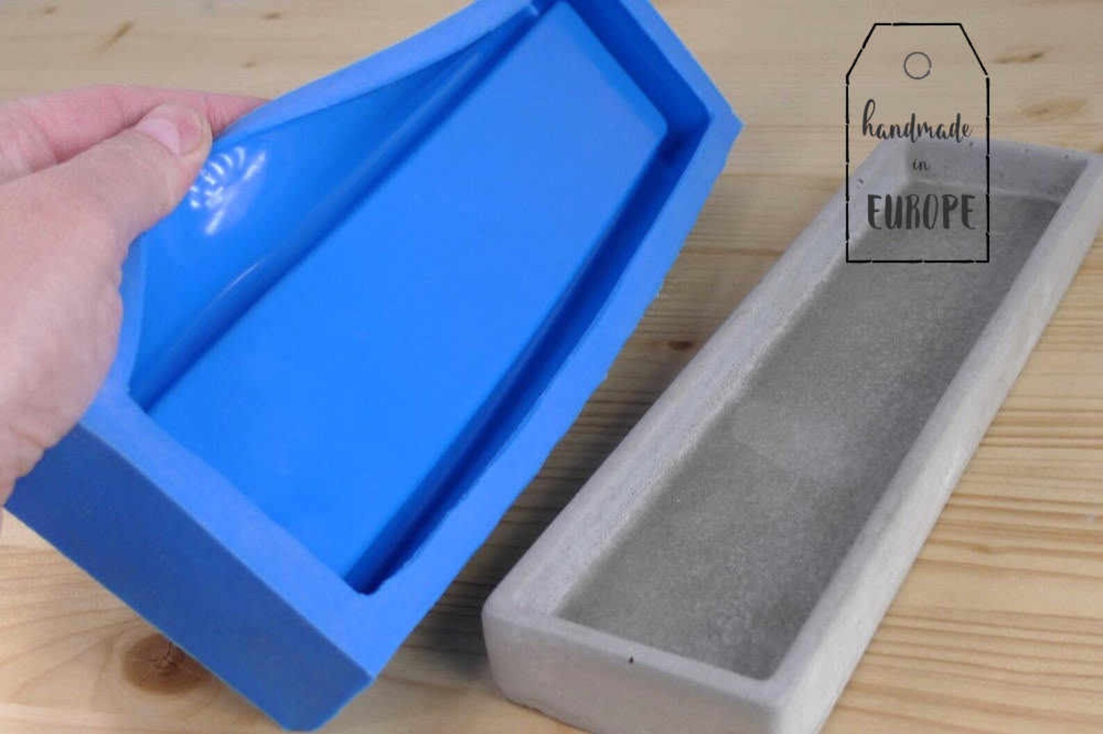 Concrete Tray Mold Rectangular Tray Mold Silicone Desk Tray Etsy
