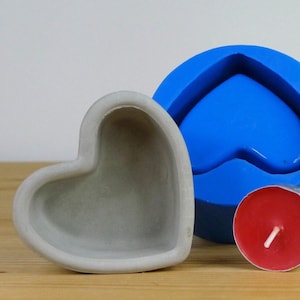 Stampo in silicone Shaker Cuore per creazioni in resina -  Italia