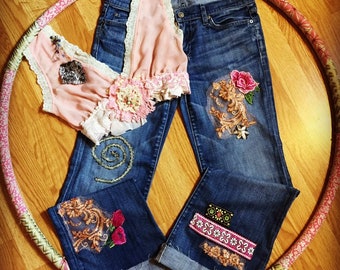 Gypsy Jeans - Etsy