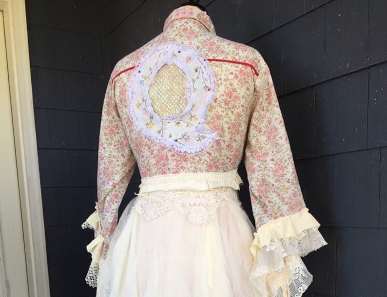 Pretty Q gypsy layer duster jacket.