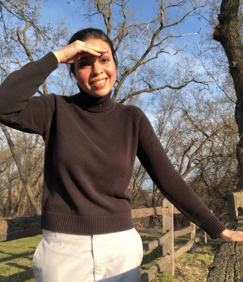 90s turtleneck sweater