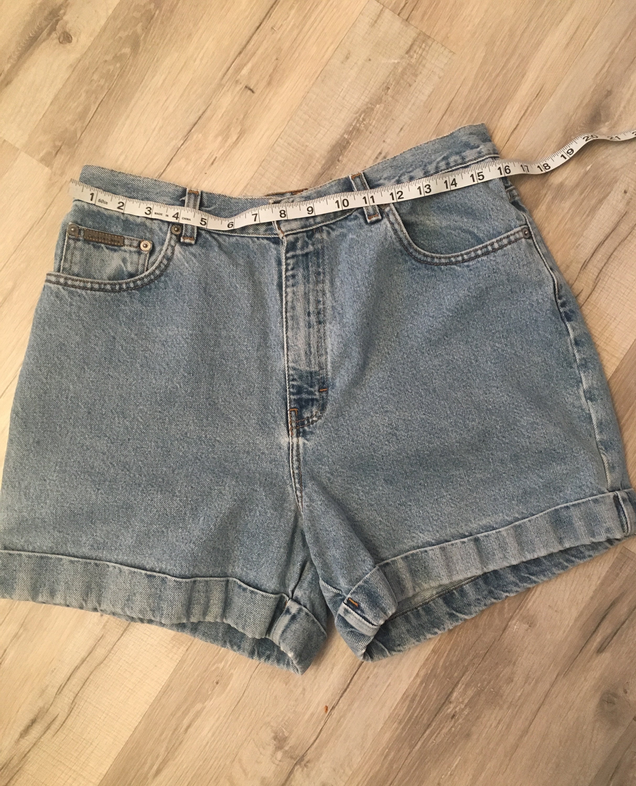 high waisted shorts size 14