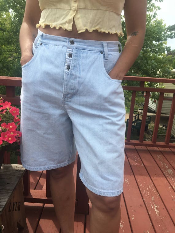 Vintage 90's skater girl shorts/ long 