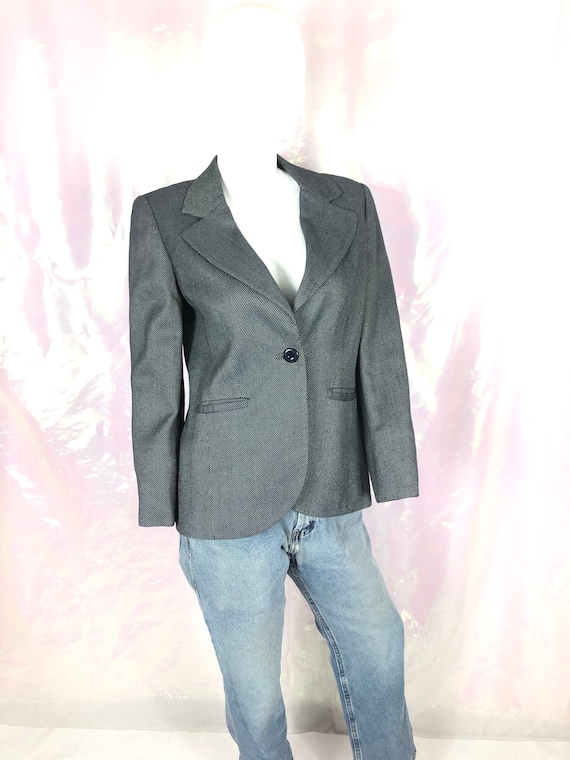 Vintage 90s dark navy blue blazer/Carslisle 90s bl