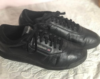 reebok sneakers black