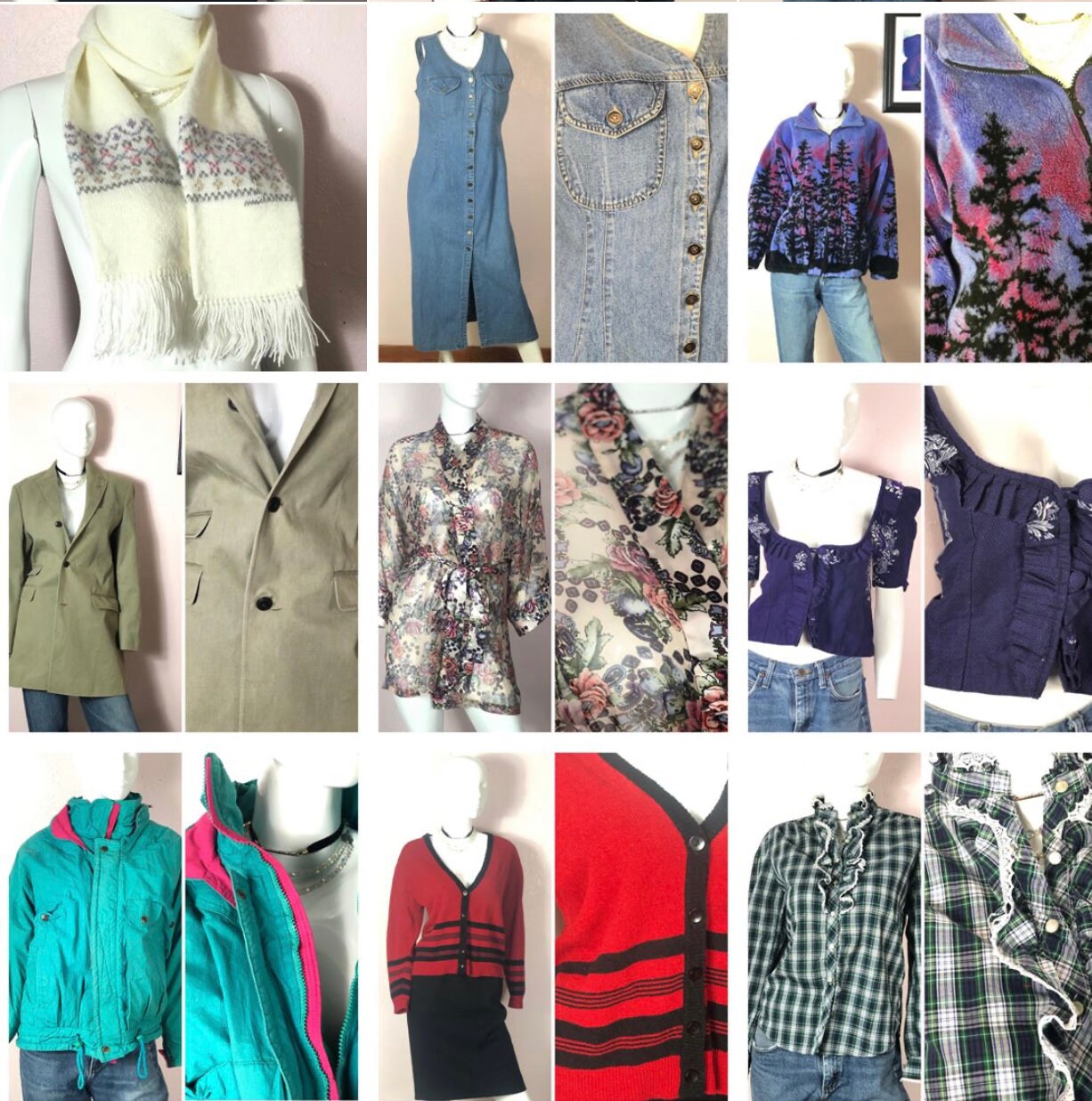 Vintage clothes bulk wholesale 50s 60s 70s 80s 90s bulk Etsy