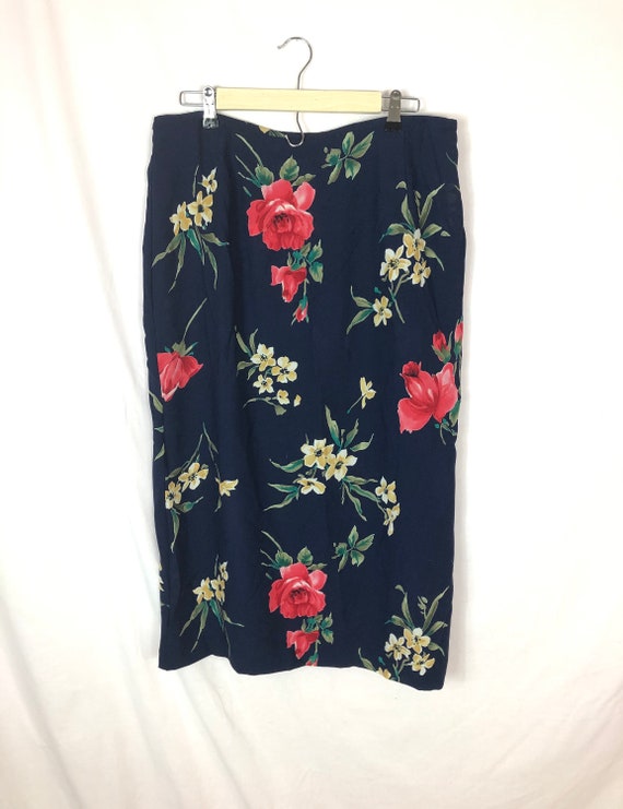long black skirt size 20