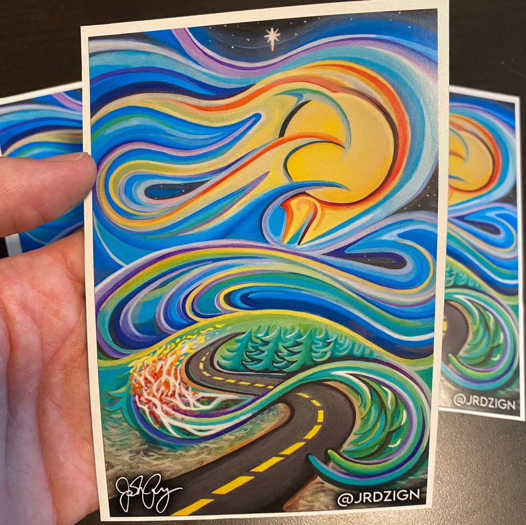 Sticker - the Open Road - Etsy
