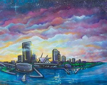 Poster - Milwaukee Sunrise