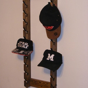 Double Cap Rack/Hat rack/cap organizer/hanging hat rack
