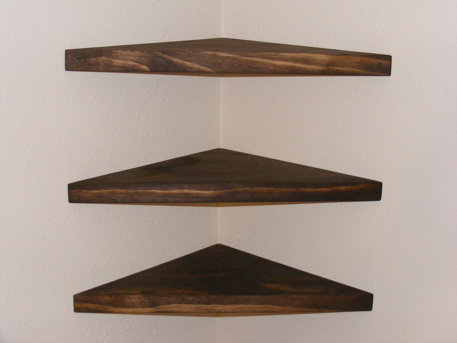 Set of 4 18 Small Corner Shelves Wall Shelf Corner Etsy