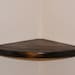 Round Corner Shelf, hanging shelf, floating corner shelf, wall shelf 