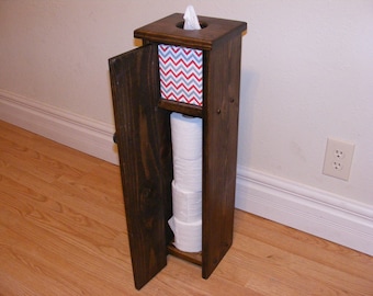 Rustic Toilet Paper Kleenex Holder