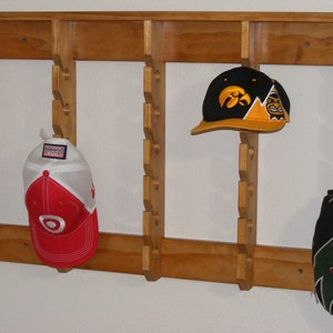 Hat rack, hat rack with shelf, cap rack, cap display, hat display