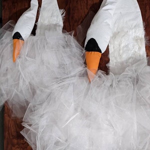 Handmade Swan Dress, Inspired by Bjork, Swan Costume Dress, Swan Dress, made to order image 4