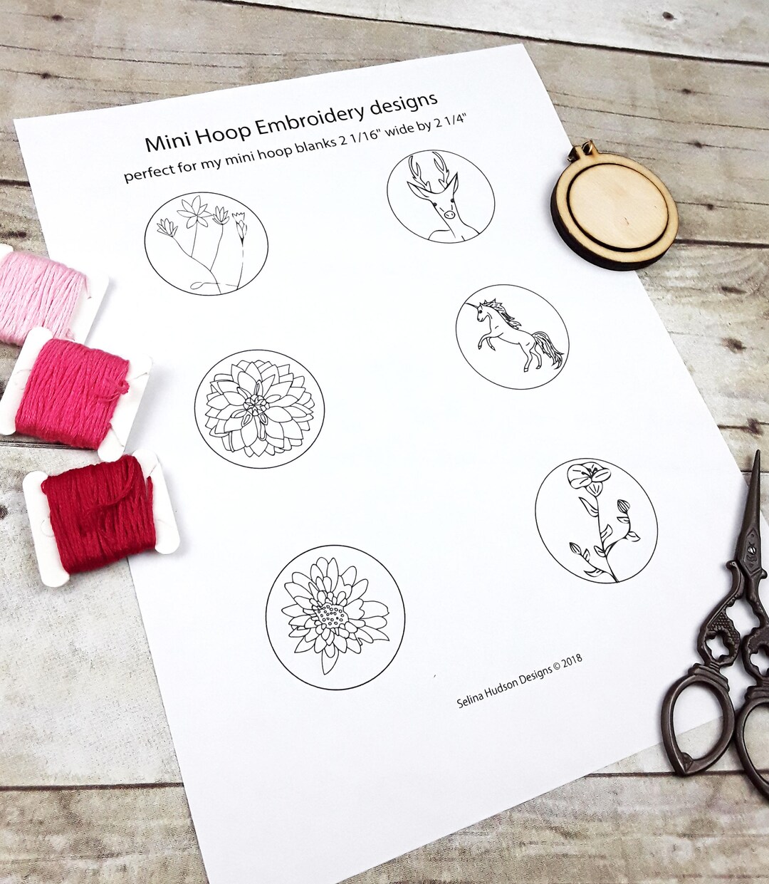 Small Hopper Patterns Hipster Style Mini Hoop Embroidery Pattern Pdf Stitchery 6 - Etsy