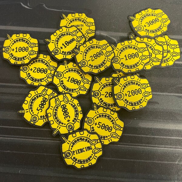 Digimon Card Game - 18 Digivice Token SET // Font Updated!!