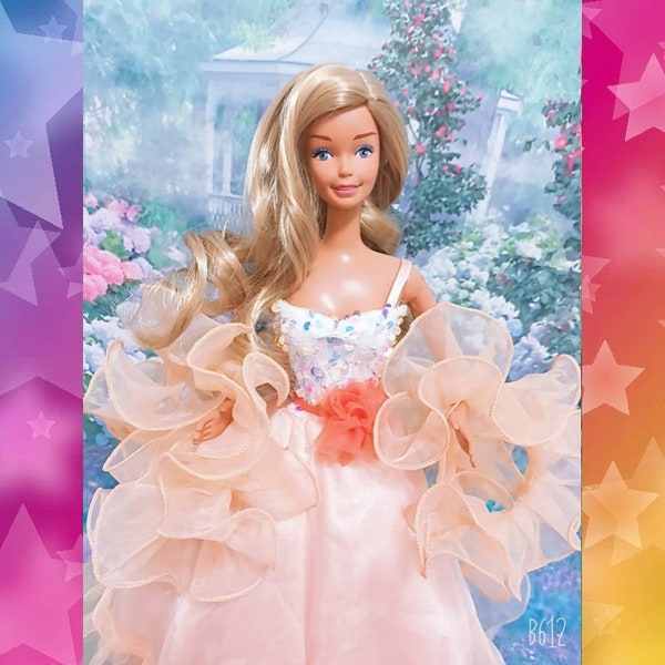 Peaches and Cream Barbie Etsy
